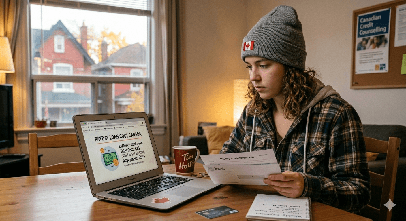 Payday Loan Cost Canada: $300 and $500 Examples